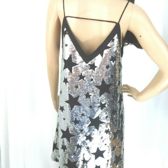 XOXO Star Sequin Evening Dress Size Medium NWT - Picture 2 of 5